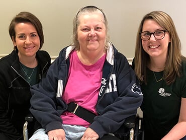 patient success stories amputee Vickie Joseph